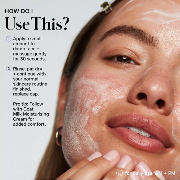 KATE SOMERVILLE Goat Milk Moisturizing Cleanser, NEW - Picture 7 of 8